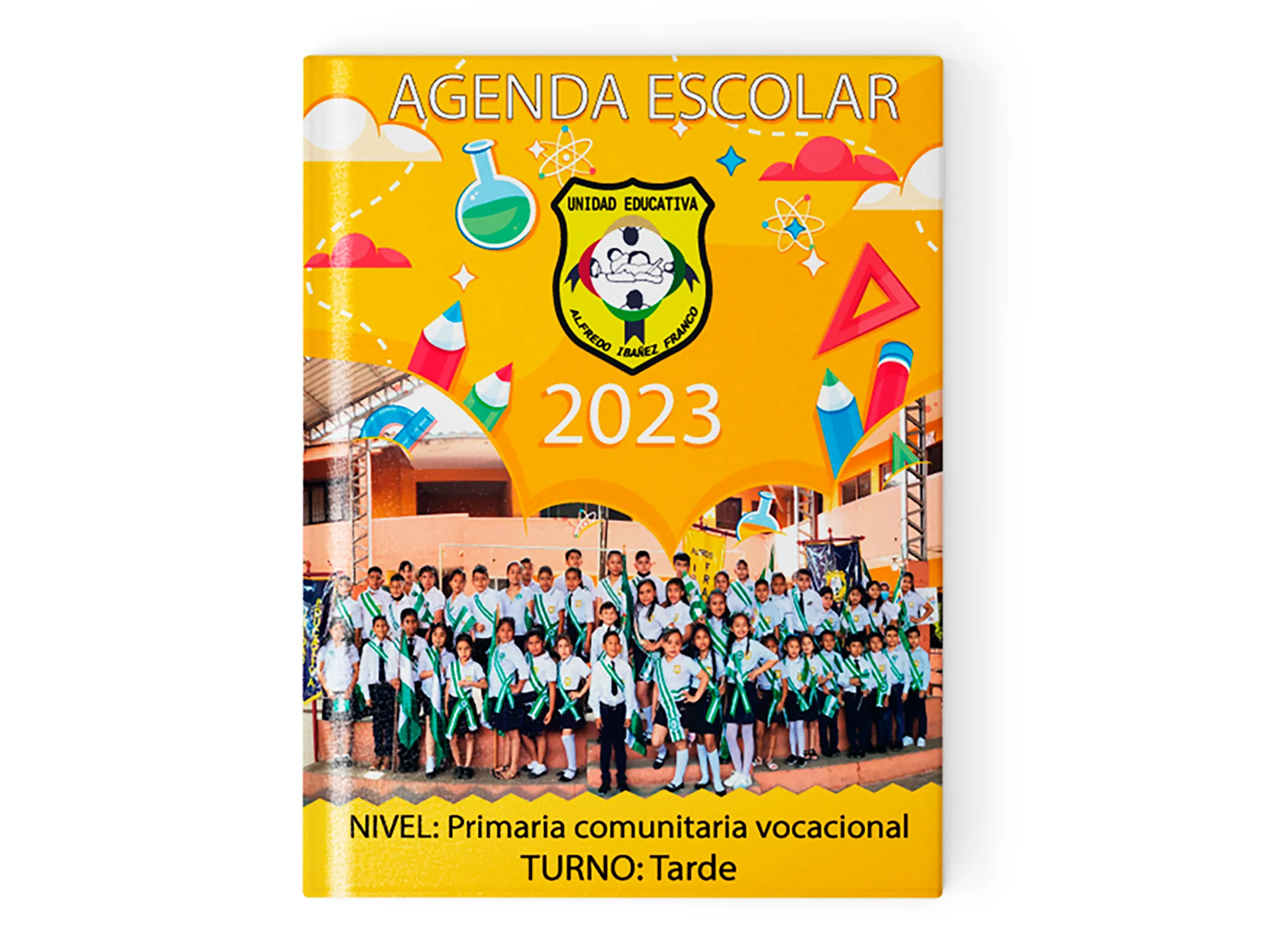 Agenda Escolar personalizada estampado 2024